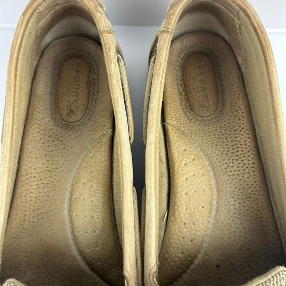 Sperry Top-Sider Angelfish Boat Shoes – Tan Leather, Size 10 - Picture 3 of 8